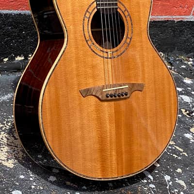 Abe Wechter Elite Series 2005 an insane rare Shakti style cutaway w/Abe's scalloped fingerboard. image 9