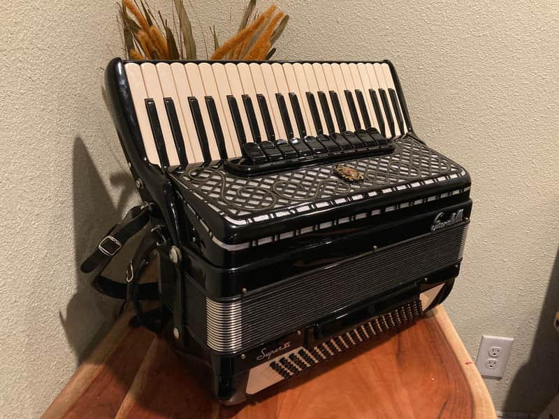 SCANDALLI SUPER VI Vintage Accordion 50s image 1