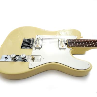 Hofner 175 II Tele e-guitar from 1972 in aged white (Restored, Vintage, Höfner) image 6