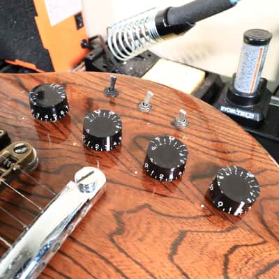 Electra MPC X960 Set Neck Walnut Stain Ash Body Electric Guitar image 18