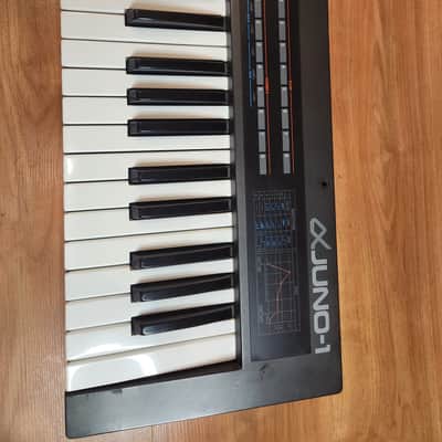 Roland Alpha Juno-1 49-Key Programmable Polyphonic Synthesizer 1985 - 1988 - Black image 3