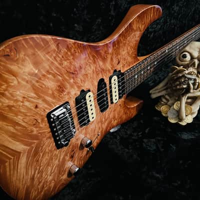 Suhr Modern Natural Waterfall Burl image 5