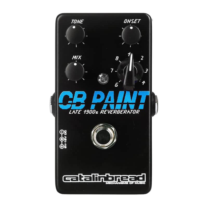 Catalinbread CB Paint Late 1900s Reverberator Guitar Effects Pedal image 1