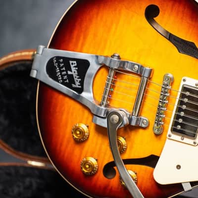 Gibson ES-Les Paul Bigsby Bourbon Burst 2015 image 8