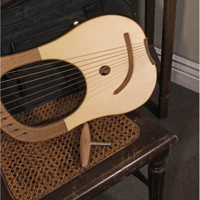 Mid-East 10-String Lyre Harp - Walnut image 2