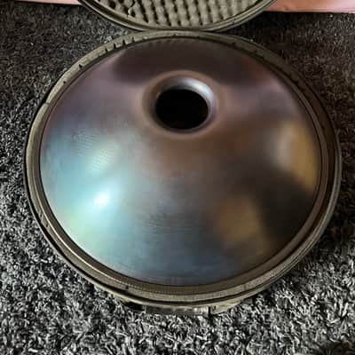 Zen Pan (Soundtopia) Handpan 9-Note Aeolian Mode Handpan 2019 - Natural Steel image 5