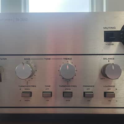 Sony TA-3650 - 1976-79 - Brushed Aluminum image 5