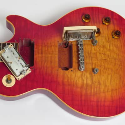 1982 Gibson Les Paul 59 Reissue Cherry Sunburst - "One Off" Kalamazoo Early 59 RI - Super Flame Top Used – Very Good image 19