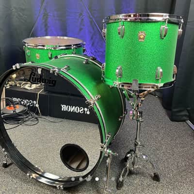 Ludwig Classic Maple classic maple - Green sparkle image 5