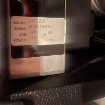 Crate GXT Dual Triode 100 1990s - Black image 3