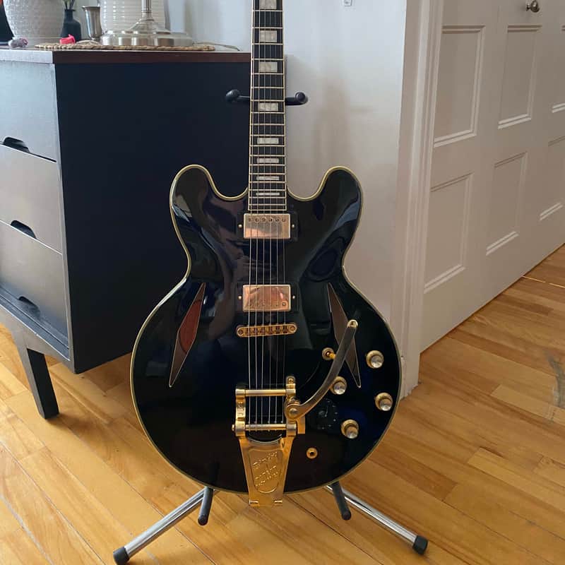 2020 Epiphone Shinichi Ubukata Signature ES-355 Ebony