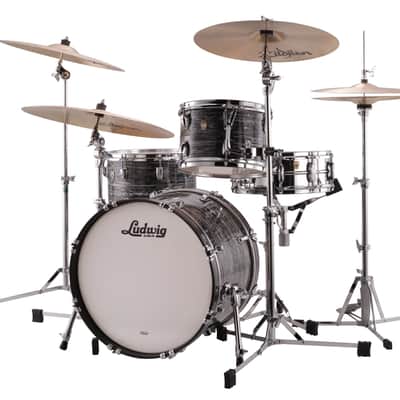Ludwig *Pre-Order* Classic Maple Vintage Black Oyster 20x16, 12x8, 13x9, 14x14, 16x16 Shells Drums Custom Special Order Authorized Dealer image 3