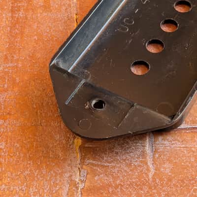 Gibson P90 Dog Ear Pickup Cover Vintage 1950s 60s Black Great Condition! image 6