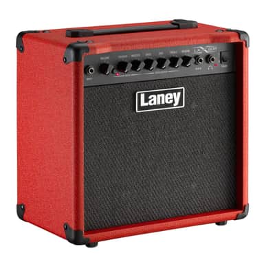 Laney LX20R-Red 20-Watt Guitar Combo Amp With 8" Speaker Twin Channels Reverb And 3-Band EQ image 4