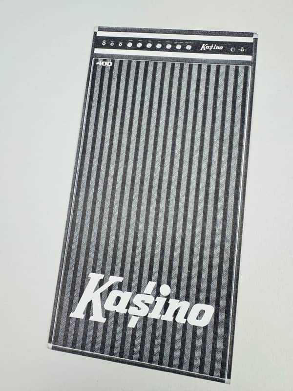 Kustom Kasino Suggested Retail Price Card, 1970 image 1
