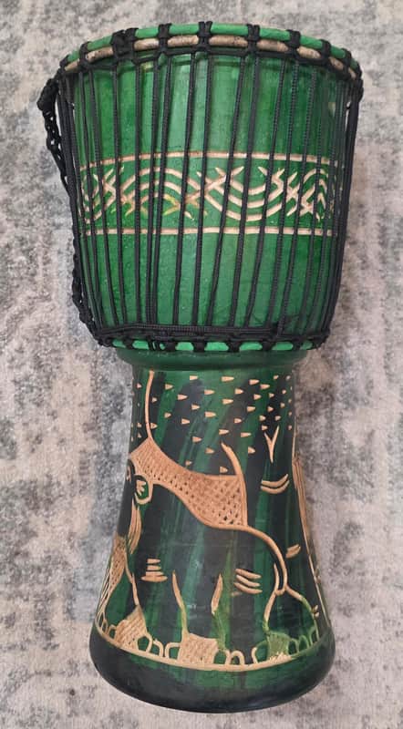 Karamba Hand-Made African Djembe 10" image 1