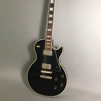 Vintage 1969 Matsumoku MIJ Aspen Single Cut Les Paul Piano Black LP Aged Gold HSC 7.1 lb image 23