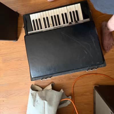 Fender Rhodes Piano Bass 32-Key Electric Piano 1965 - 1969 - Silver Sparkle Top image 8