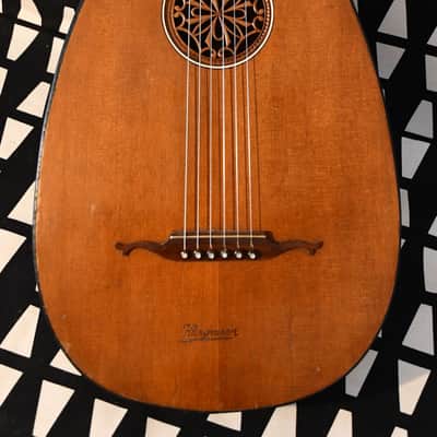 ✴️ Video Included – Restored 1920s Klingwunder Antique Pre-war German Guitar Lute – Flame Maple, Great Condition and Wonderful Sound image 3