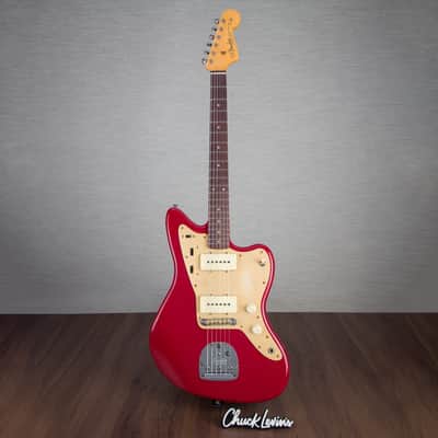 Fender Custom Shop '59 Jazzmaster Journey Man Relic Electric Guitar - Aged Dakota Red image 2