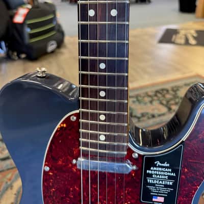 Fender American Professional Classic Telecaster, Faded Black W/ Gig Bag image 5