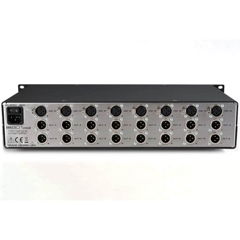 Grace Design m801mk2 8-Channel Microphone Preamp image 2