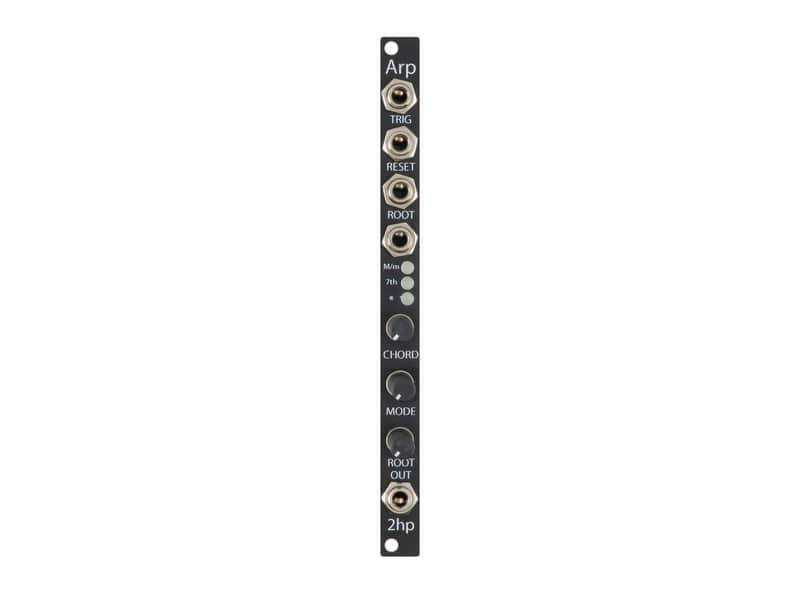 2hp Arp Gate-Driven Arpeggiator (Black) [USED] image 1