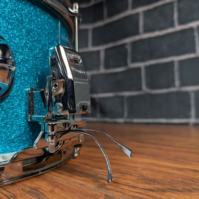 Premier Genista Classic 14x7 Snare Drum – Aqua Sparkle – PGB1407SAQX – 100% Birch Shell – Powerful, Focused Attack image 4