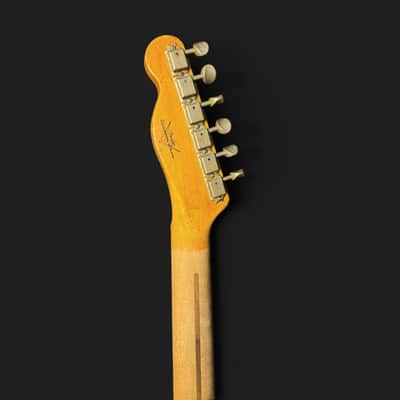 Fender Custom Shop '52 Telecaster Heavy Relic S-H 3,05kg 2017 - White Blonde image 12