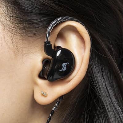 Stagg SPM-235 BK Dual Driver Sound Isolating In Ear Monitors with Case -Black image 4