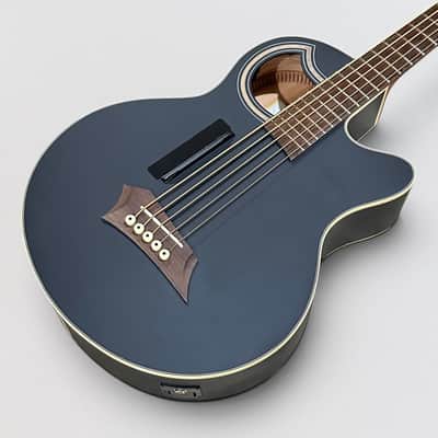 Warwick Alien Standard 5 String Acoustic Electric Bass Guitar - Black image 7