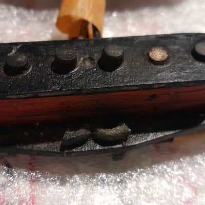 1963 Fender stratocaster pickups pre-CBS vintage original matched set, all original wires & windings - clean for their age -- Fairly hot set -- Bridge 6.12k, Middle 5.96k, Neck 6.0. parts for luthier restoration project '63 1960s 60s Strat image 13