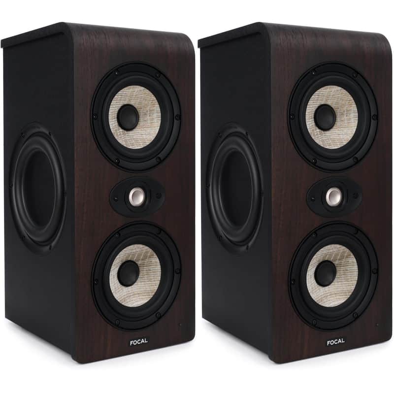 Focal Shape Twin Dual 5 inch Powered Studio Monitor with Passive Radiators - Pair image 1