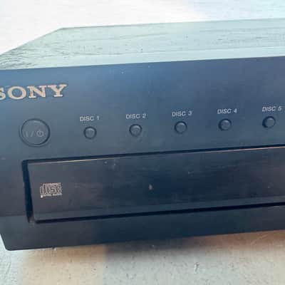 Sony CDP-CE500 5 Disc CD Changer Player USB Recorder Tested Working No Remote image 2