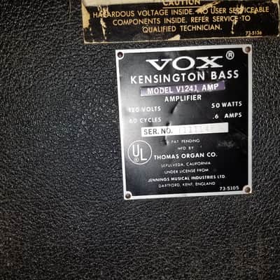 Vox Kensington 1960's image 9
