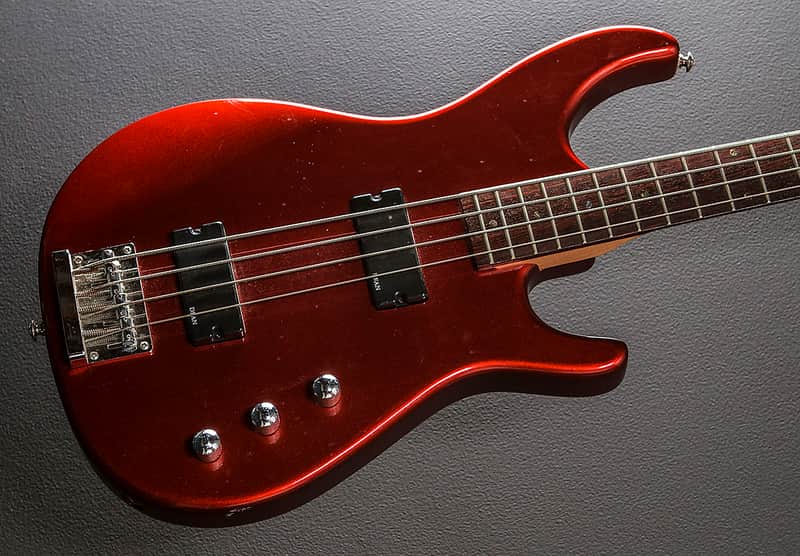 Dean Jeff Berlin Bass Recent Red Metallic image 1