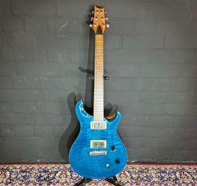 PRS 2004 Custom 22 Stoptail Sapphire Blue Made in USA Guitar + Case image 1