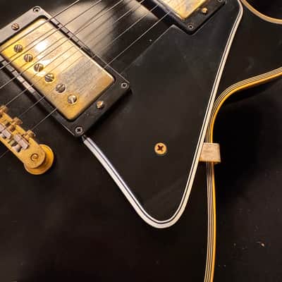 Gibson Les Paul Custom Shop Historic Black 5 Ply Reissue Pickguard and Aged Bracket Set image 4