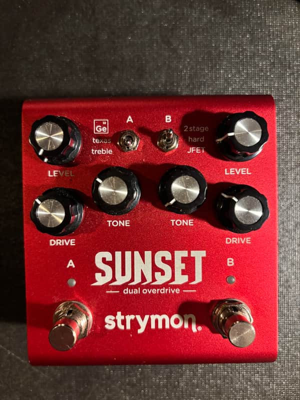 MINT Strymon Sunset Dual Overdrive 2017 - Present - Red image 1