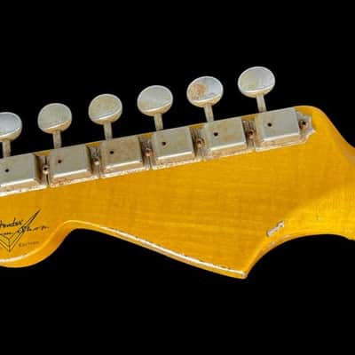 Fender Stratocaster 1956 Custom Shop Limited Heavy Relic Dirty Shell Pink over 2-Color Sunburst 2021 image 10