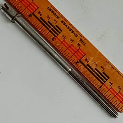 Carlton 1+ 4 1/4"Slotted Snare/Floor/Tom T-Rod Drum Vintage60s Tension-Lug-Screw image 1