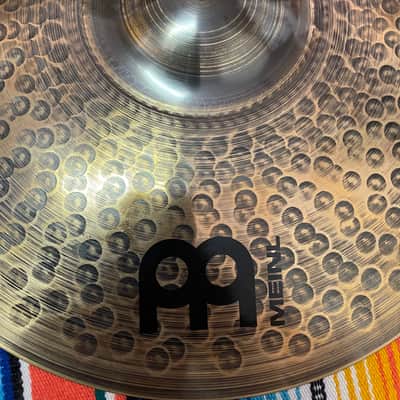 Meinl 15" Pure Alloy Custom Medium Thin Hi-Hat Cymbal (Pair) 2020 - Present - Traditional image 8