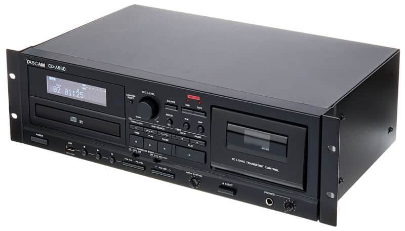 TASCAM CD-A580 CD/Cassette Player image 1