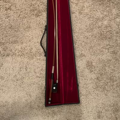 Christopher 3/4 Hybrid Bass DB303T with Steiner Brazilwood Bow and Meisel MBS Stand image 12