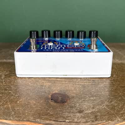 Electro-Harmonix Deluxe Memory Man Tap Tempo with Panasonic MN3005 Chip 2010s - Blue image 6