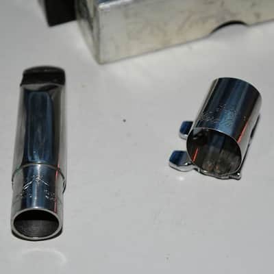 Stainless Steel Tenor Saxophone Mouthpiece 100/1/offset M 851427/8 feb25 #W1A 1940-present image 4