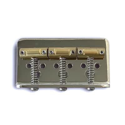 Rutters La Burrito Bridge, American Standard Spec. with Brass Saddles Nickel