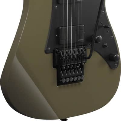 Ibanez RGR5130R-KM Prestige RGR Electric Guitar 6-String - Khaki Metallic + Case image 5
