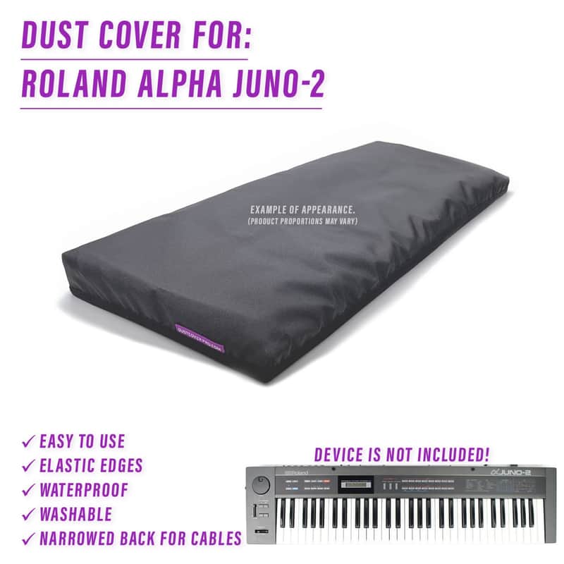 DUST COVER for Roland Alpha Juno-2 image 1