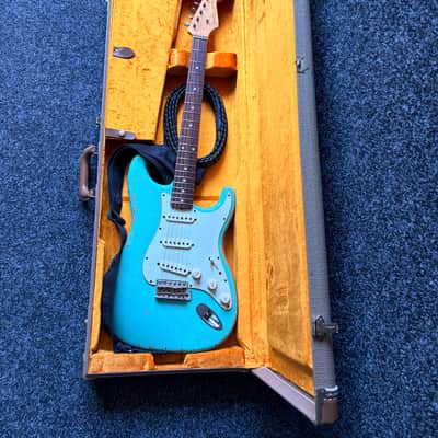 Fender Custom Shop '62 Stratocaster Heavy Relic Seafoam Green image 21